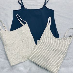 H&M Nursing Tank Tops 3 pcs